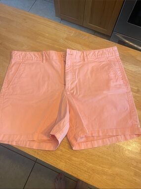 NWOT Women’s Casual Peach Chino Shorts - Eddie Bauer